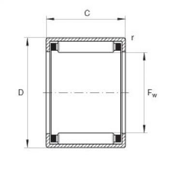 Bearing HK0808 INA