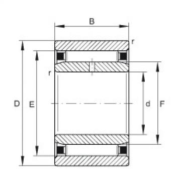 Bearing NAO12X28X12-IS1 INA