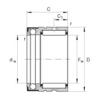 Bearing NX15-Z INA