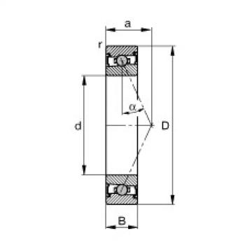 Bearing HCS7005-E-T-P4S FAG