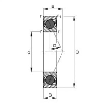 Bearing HCB7004-E-2RSD-T-P4S FAG