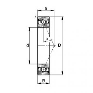 Bearing HSS7004-E-T-P4S FAG