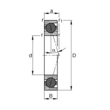 Bearing HCB7000-C-T-P4S FAG