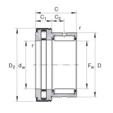 Bearing NKXR17-Z INA