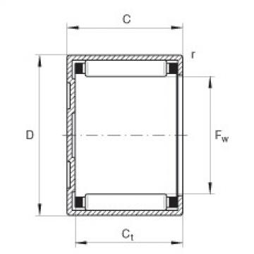 Bearing BK2520 INA