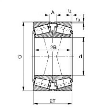 Bearing 31309-A-N11CA-A60-100 FAG