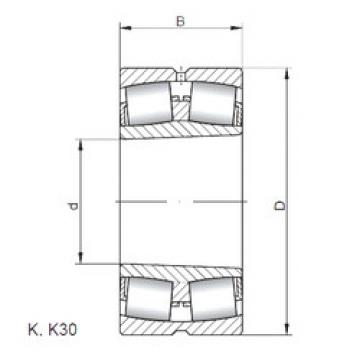 Bearing 239/750 KCW33 CX