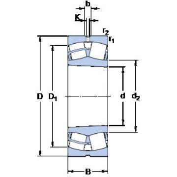 Bearing 23944 CCK/W33 SKF