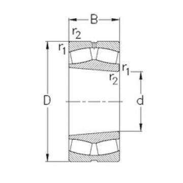 Bearing 240/630-K30-MB-W33 NKE