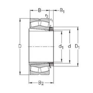 Bearing 239/710-K-MB-W33+OH39/710-H NKE