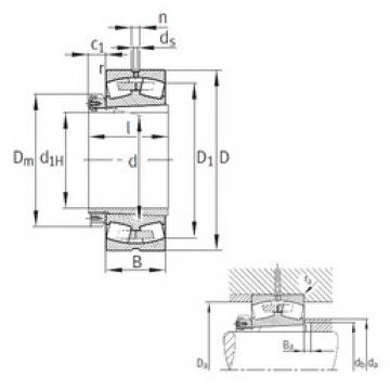 Bearing 239/710-K-MB+H39/710 FAG