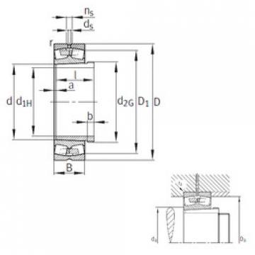 Bearing 23980-B-K-MB+AH3980G FAG