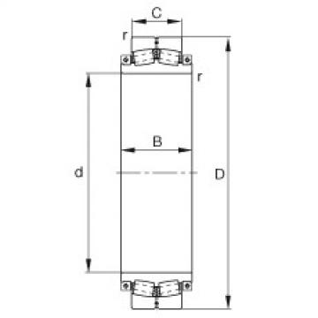 Bearing 241SM470-MA FAG