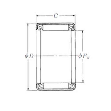 Bearing B-1012 NSK