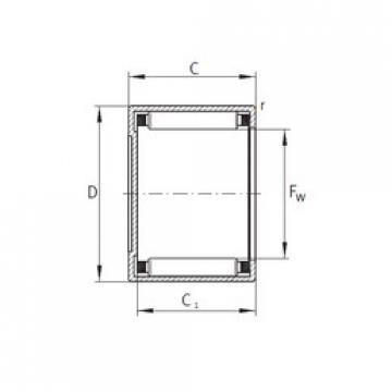 Bearing BCE208 INA