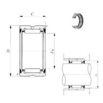 Bearing BR 101816 UU IKO