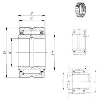 Bearing BRI 284828 IKO