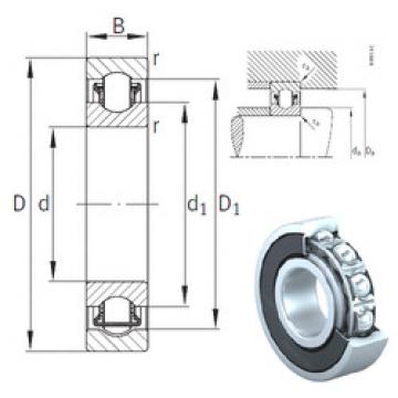 Bearing BXRE001-2RSR INA