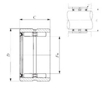 Bearing GBR 142216 U IKO