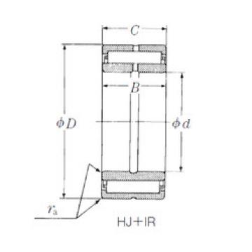 Bearing HJ-12415448 + IR-10412448 NSK