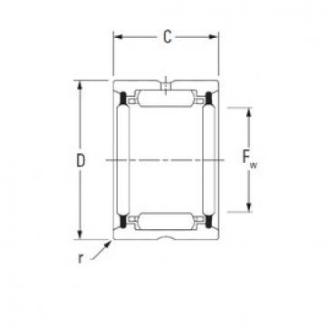 Bearing HJ-445628,2RS KOYO