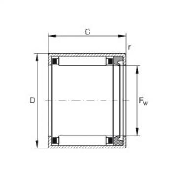 Bearing HK1414-RS INA