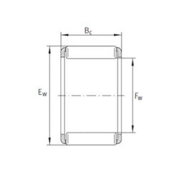 Bearing KZK 20x26x17 INA