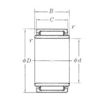 Bearing LM1916 NSK