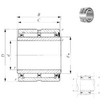 Bearing NA 6910U IKO