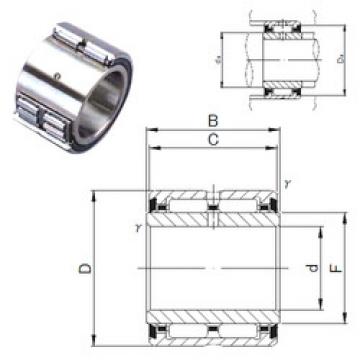 Bearing NA 6908UU JNS