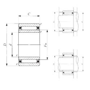 Bearing NAF 61710 IKO