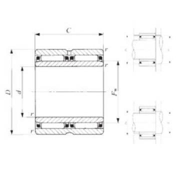 Bearing NAFW 152826 IKO