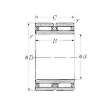 Bearing NAFW122420 NSK