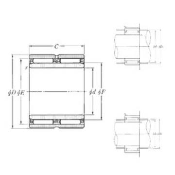 Bearing NAO-45×62×40ZW NTN