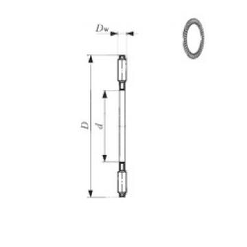 Bearing NTB 1629 IKO