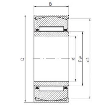 Bearing PNA20/42 ISO