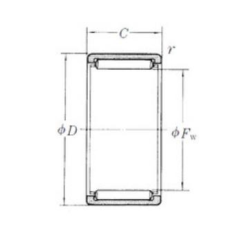 Bearing RLM101716-1 NSK