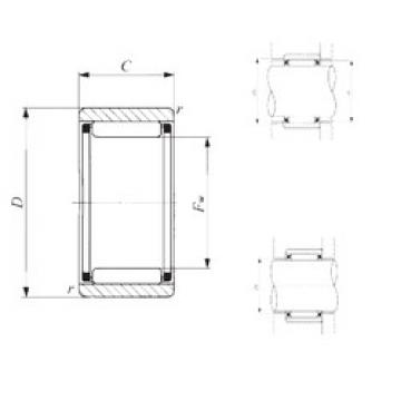 Bearing RNAF 10012030 IKO