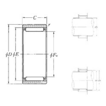 Bearing RNAO-100×120×30 NTN