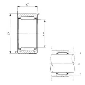 Bearing TAF 202816/SG IKO