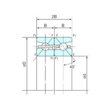 Bearing 105TBH10DB NACHI