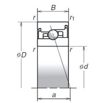 Bearing 45BER20XV1V NSK