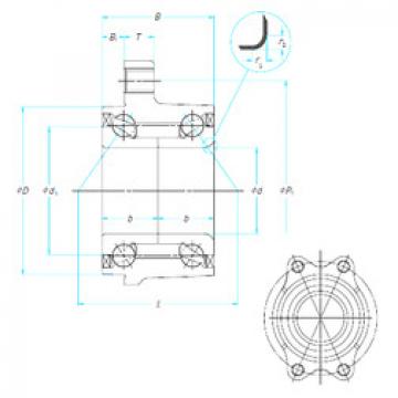 Bearing 43BWK03D NSK