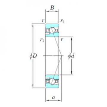 Bearing 3NCHAD010CA KOYO