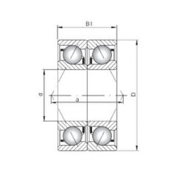 Bearing 7001 CDB ISO