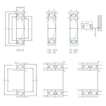 Bearing 7012 CB/HCP4A SKF