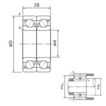 Bearing 7007CDB NACHI