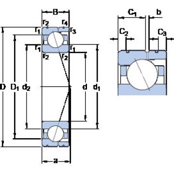 Bearing 7021 CD/HCP4AL SKF