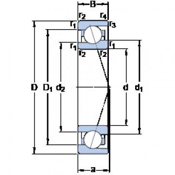 Bearing 719/8 CE/HCP4A SKF