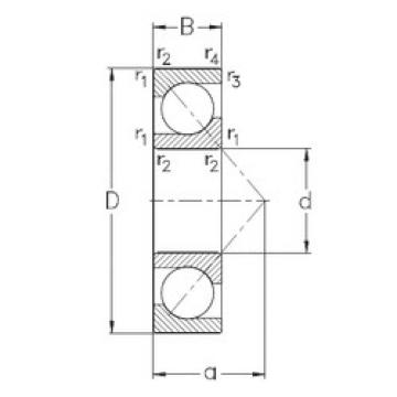 Bearing 7224-BCB-MP NKE